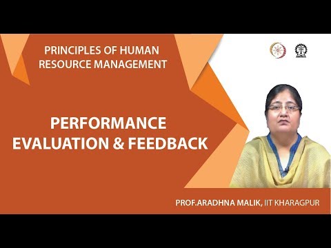 Performance evaluation & feedback
