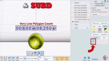 MOI3D:  140 View Select SubD Dim