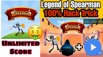 Mx Player New Hack | Legend Of Spearman Game Hack | hack trick | mx player legend of Spearaman hack