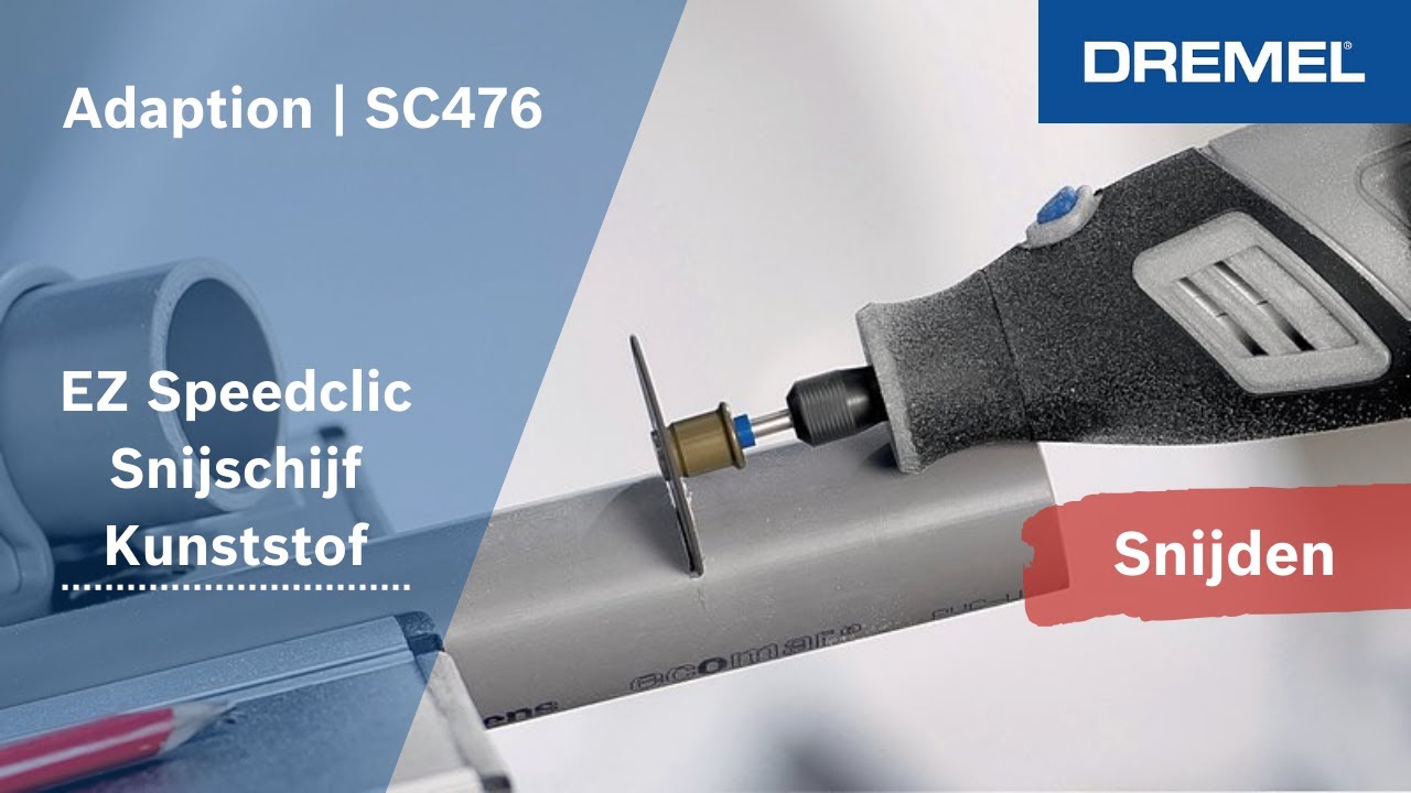 Dremel SC476, EZ SpeedClic snijschijf voor kunststof