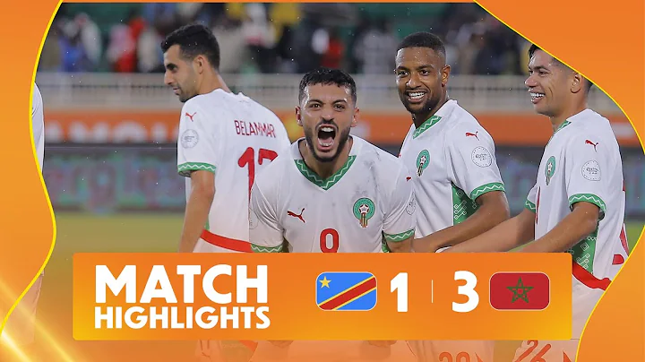DR Congo 1-3 Morocco Match Highlights l TotalEnergies CHAN 2024 l Matchday 5