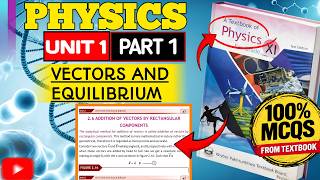 Addition of Vectors (Rectangular Components) | FSc 1st Year Physics Unit 1 | KPK + MDCAT Preparation