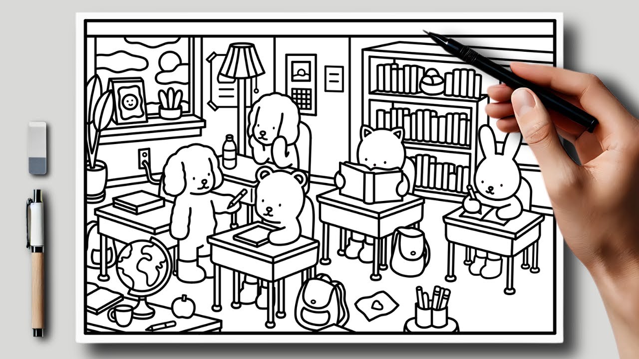 Como DESENHAR BOBBIE GOODS na ESCOLA - YouTube