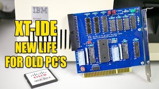 Flash storage for classic PC's - building an XT-IDE kit!