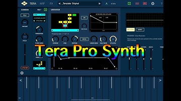 Tera Pro Synth - UPDATED - Full Operator Detail Editor for FM 7 Module - Demo for the iPad