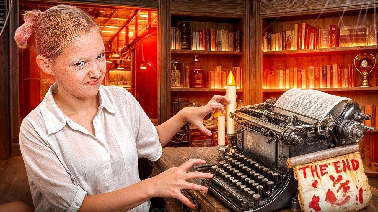 MYSTICKÝ PSACÍ STROJ! Nová magická dobrodružství teenagerů | Amelka Karamelka Czech