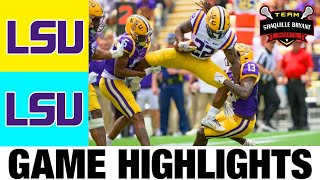 Team Defense vs Team Offense Highlights | 2024 LSU Football Spring Game