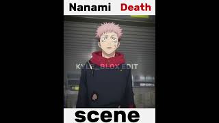 Nanami death scene jjk season 2 Shibuya incident edit