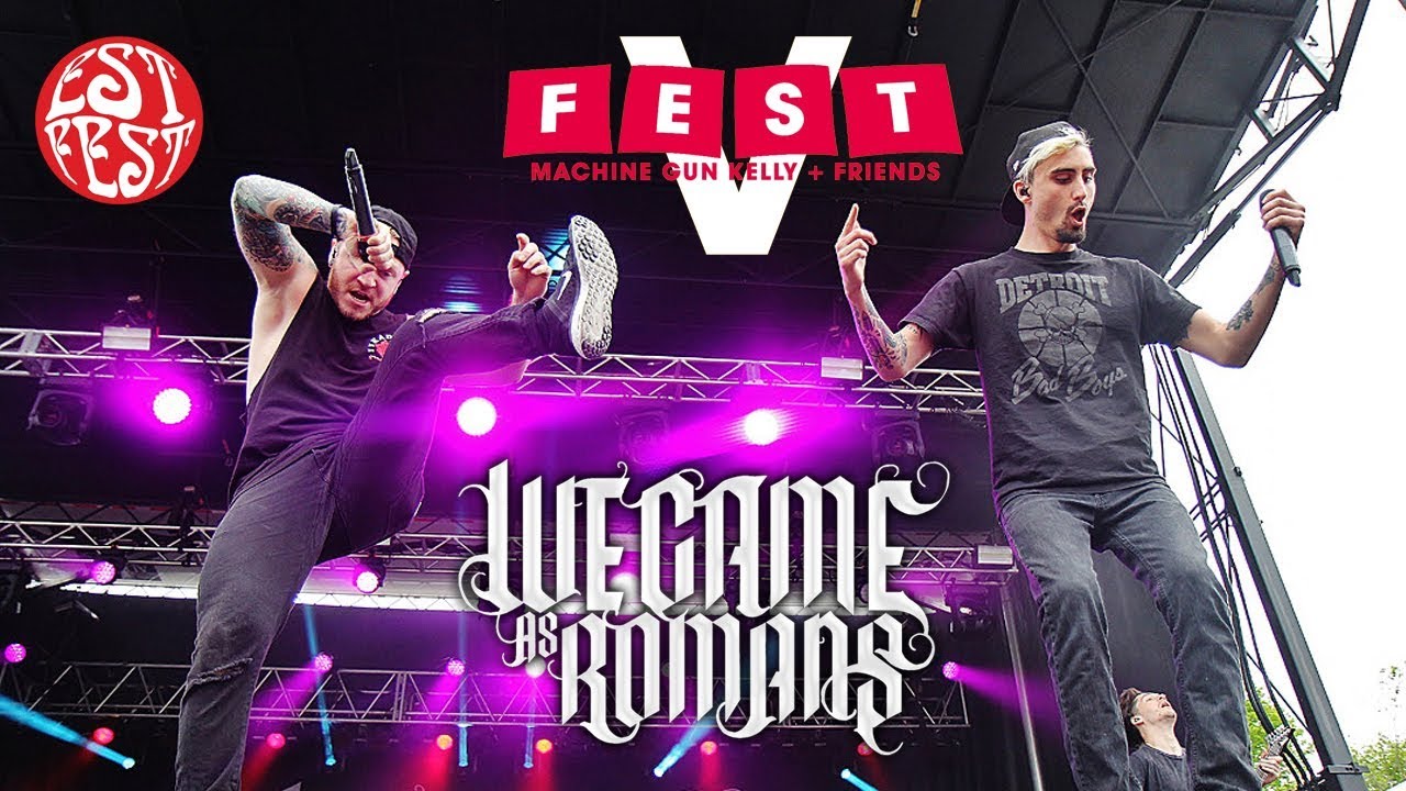 WE CAME AS ROMANS LIVE AT EST FEST V!! (FULL SET)