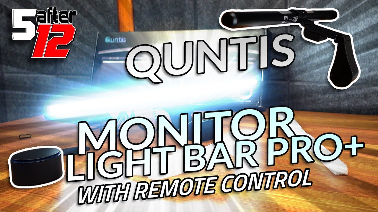 Quntis Monitor Light Bar PRO+ with Remote Control 