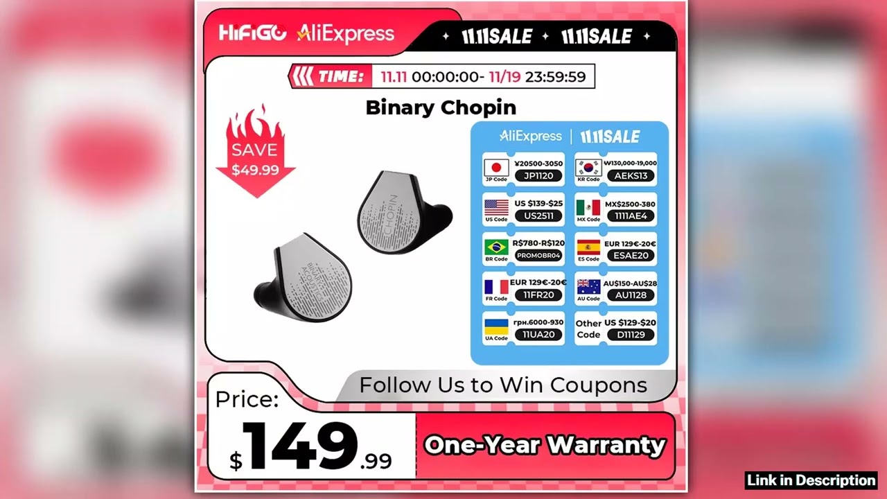 HiFiGo Binary Gizaudio Chopin Earphone 1DD3BA Hybrid inEar Monitors HiFi Audiophile Headphones Musi