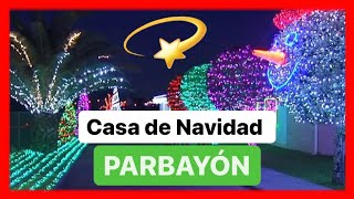 CASA DE NAVIDAD con luces y música en Parbayón [CANTABRIA] 🎄 Espectáculo de Luces