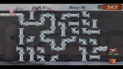 PLUMBER 2 - PACK 1 - LEVEL 10 - Solution.