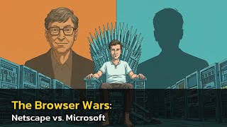 ✨ The Browser Wars: Netscape vs. Microsoft
