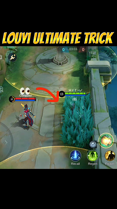 LOU YI ULTIMATE TRICK ✅#mobalegends5v5 #moba5v5pippin #moba5v5english #louyi #shorts #viral