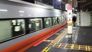 E657系カツK3編成フレッシュひたち橙(オレンジパーシモン)塗装東京駅発車