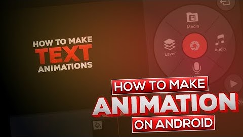 How to Animated text on Android or iPhone| Must try.