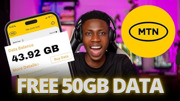 I Got FREE 50GB DATA on MTN Network - GET YOURS NOW!