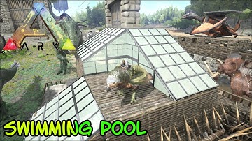 ARK: Survival Evolved - Base Update + Swimming Pool (8) - XBOX ONE Gameplay