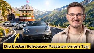 Die BESTEN Alpenpässe der Schweiz! Wir fahren ALLE an nur einem Tag!