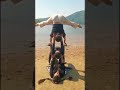 #Acro yoga pyramid#Pokhara lakeside#beautiful place 😍❤️