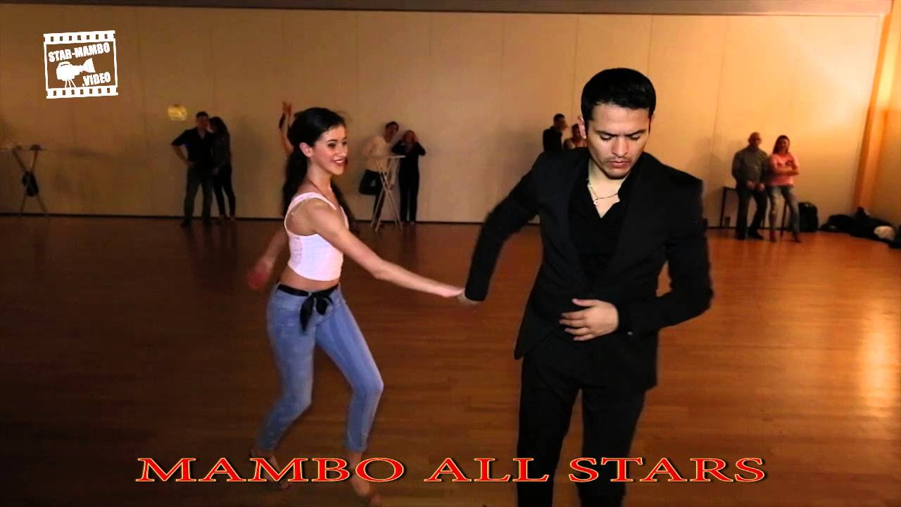 Adolfo Indacochea  Linda   social dancing  MAMBO ALL STAR