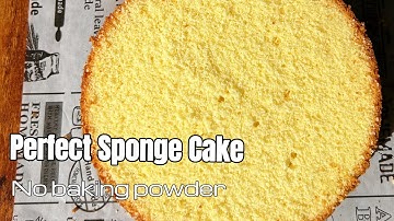 EVERY Detail for Making a Perfect Sponge Cake | Easy Reliable Sponge Cake Recipe