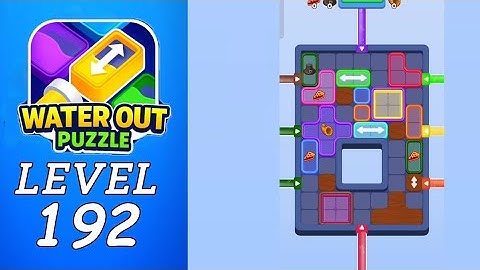 Water Out Level 192 Walkthrough