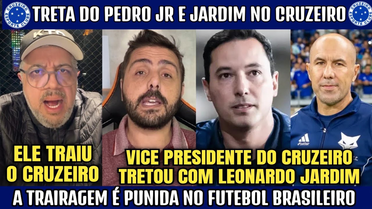 🤬🤡 HEVERTON GUIMARÃES E JORGE NICOLA CHUTARAM O BALDE SOBRE LEONARDO JARDIM.