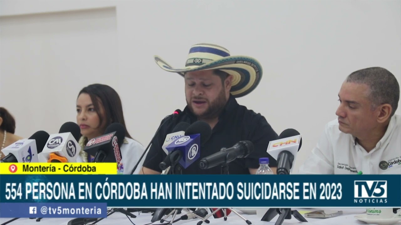 554 persona en Córdoba han intentado suicidarse en 2023