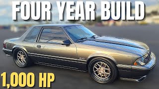 363 On3 TURBO FoxBody Coupe // 1,000 HP Notchback Mustang