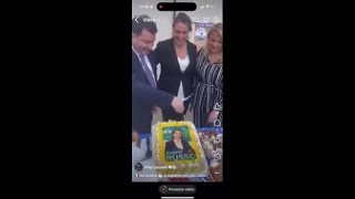 La sottosegretaria Pina Castiello e il taglio della torta con la “Decima”
