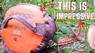 Vango Microlite 300 Lightweight Compact 4 Season Sleeping Bag Review screenshot 4