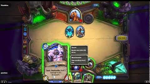 Hearthstone: Curse Of Naxxramas - Thaddius (Heroic)