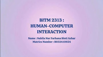 BITM 2313 HUMAN-COMPUTER INTERACTION : INDIVIDUAL ASSIGNMENT BOOKSTORE APP PROTOTYPE