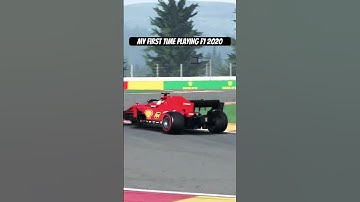 My first time playing f1 2020#f1 #2023 #2024 #ytshorts #formula1 #youtube #youtubeshorts #ferrari