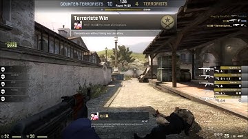CS:GO blatant cheating on official matchmaking servers