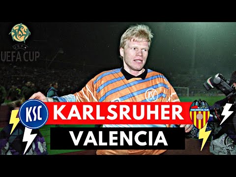 Karlsruher SC vs Valencia 7-0 All Goals & Highlights ( 1993 UEFA Cup )