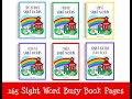 Dolch Sight Word PLAYbooks | Preschool through Third Grade | Homeschool Printable