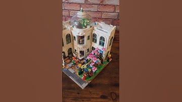 Tear down Lego Botanical Gardens to build a Modular Lego Library!