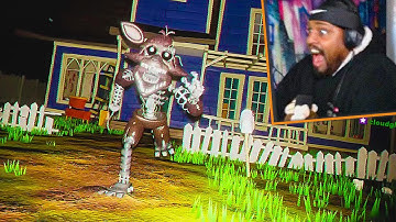 FOXY HELLO NEIGHBOR MOD IS A NIGHTMARE!!!