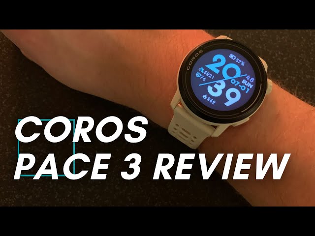 The Best Beginner's GPS Sports Watch: COROS PACE 3 Review