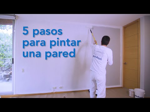 Video: Paredes pintadas en el interior