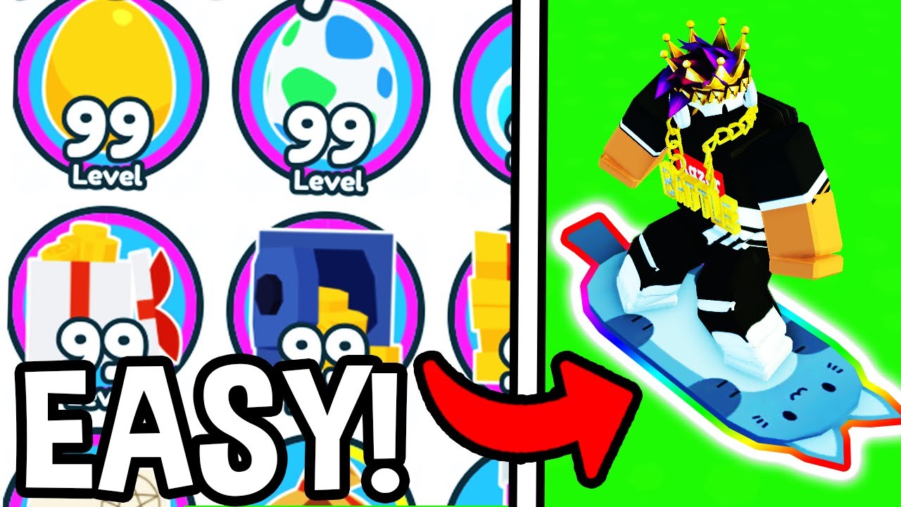 3 Easy steps to get your FREE hoverboard in Pet Simulator X #roblox #p