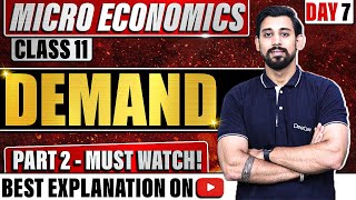 Microeconomics | Demand | Chapter 3 | Part 2