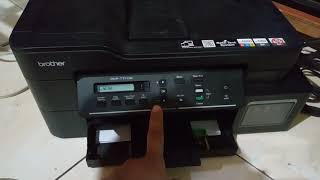 HOW TO SET UP WIFI OR WIRELESS CONNECTION TO THE BROTHER PRINTER DCP-T710W MODEL IS REAL