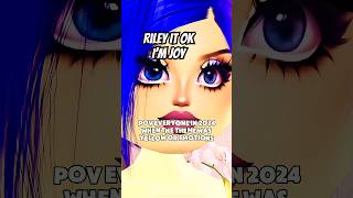 Riley it ok IM JOY 💜 #dti #memes #insideout #dresstoimpress #2024 #roblox #funny #joy #relatable