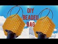 HOW TO MAKE A BEADED BAG // BEADED BAG TUTORIAL // Мастер-класс: Сумка из акриловых бусин 8мм
