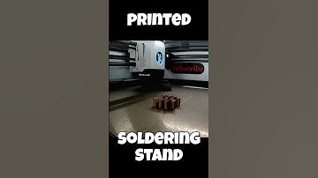 3D printed soldering holder #timelapse #soldering #3dprinting #bambulab