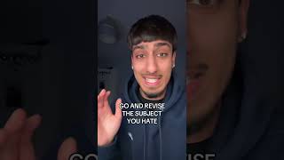 Just go and revise the subject that you hate #alevels #gcse #revision #exams